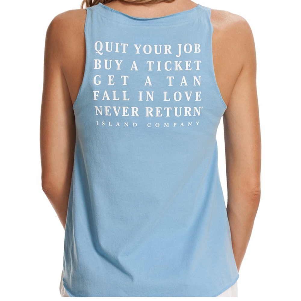 Island Company Goldfish Kiss Azul Mantra Tank